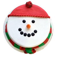 Christmas Snowman Cake - 1Kg